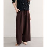 【natural couture】セルフカットストレッチイージーパンツ | NICE CLAUP / OLIVE des OLIVE　OUTLET | 詳細画像1 