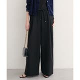 ブラック | 【natural couture】セルフカットストレッチイージーパンツ | NICE CLAUP / OLIVE des OLIVE　OUTLET