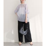 【natural couture】セルフカットストレッチイージーパンツ | NICE CLAUP / OLIVE des OLIVE　OUTLET | 詳細画像8 