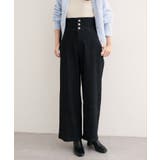 【natural couture】折り返しベルトデニムパンツ | NICE CLAUP / OLIVE des OLIVE　OUTLET | 詳細画像9 