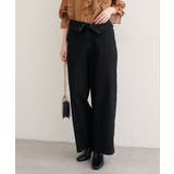 【natural couture】折り返しベルトデニムパンツ | NICE CLAUP / OLIVE des OLIVE　OUTLET | 詳細画像12 