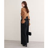 【natural couture】折り返しベルトデニムパンツ | NICE CLAUP / OLIVE des OLIVE　OUTLET | 詳細画像14 