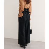 【natural couture】折り返しベルトデニムパンツ | NICE CLAUP / OLIVE des OLIVE　OUTLET | 詳細画像15 