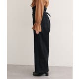 【natural couture】折り返しベルトデニムパンツ | NICE CLAUP / OLIVE des OLIVE　OUTLET | 詳細画像18 