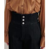 【natural couture】折り返しベルトデニムパンツ | NICE CLAUP / OLIVE des OLIVE　OUTLET | 詳細画像21 