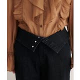 【natural couture】折り返しベルトデニムパンツ | NICE CLAUP / OLIVE des OLIVE　OUTLET | 詳細画像24 