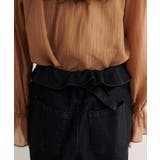 【natural couture】折り返しベルトデニムパンツ | NICE CLAUP / OLIVE des OLIVE　OUTLET | 詳細画像25 