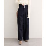 【natural couture】折り返しベルトデニムパンツ | NICE CLAUP / OLIVE des OLIVE　OUTLET | 詳細画像30 