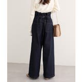 【natural couture】折り返しベルトデニムパンツ | NICE CLAUP / OLIVE des OLIVE　OUTLET | 詳細画像33 