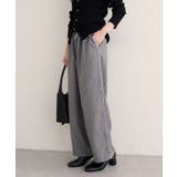 【natural couture】サイドラインイージーパンツ | NICE CLAUP / OLIVE des OLIVE OUTLET | 詳細画像1