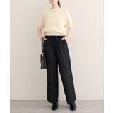 【natural couture】サイドラインイージーパンツ | NICE CLAUP / OLIVE des OLIVE OUTLET | 詳細画像2