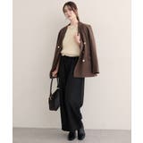 【natural couture】サイドラインイージーパンツ | NICE CLAUP / OLIVE des OLIVE OUTLET | 詳細画像16