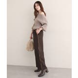 【natural couture】サイドラインイージーパンツ | NICE CLAUP / OLIVE des OLIVE OUTLET | 詳細画像18