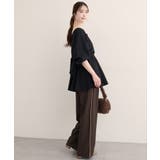 【natural couture】サイドラインイージーパンツ | NICE CLAUP / OLIVE des OLIVE OUTLET | 詳細画像23