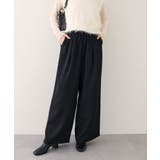 【natural couture】イージーウエストワイドパンツ | NICE CLAUP / OLIVE des OLIVE　OUTLET | 詳細画像10 