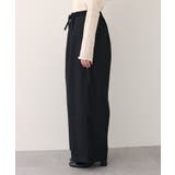 【natural couture】イージーウエストワイドパンツ | NICE CLAUP / OLIVE des OLIVE　OUTLET | 詳細画像12 