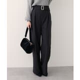 【natural couture】バックルベルト付きタックパンツ | NICE CLAUP / OLIVE des OLIVE　OUTLET | 詳細画像3 