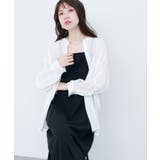 バンドカラーサイドスリットシアーシャツ | NICE CLAUP / OLIVE des OLIVE OUTLET | 詳細画像10