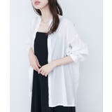 バンドカラーサイドスリットシアーシャツ | NICE CLAUP / OLIVE des OLIVE OUTLET | 詳細画像11