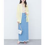 バンドカラーサイドスリットシアーシャツ | NICE CLAUP / OLIVE des OLIVE OUTLET | 詳細画像18