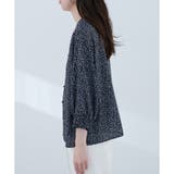 【natural couture】オープンカラー袖口シャーリングブラウス | NICE CLAUP / OLIVE des OLIVE　OUTLET | 詳細画像6 