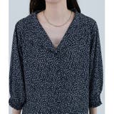 【natural couture】オープンカラー袖口シャーリングブラウス | NICE CLAUP / OLIVE des OLIVE　OUTLET | 詳細画像8 