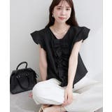 【natural couture】フロントフリルブラウス | NICE CLAUP / OLIVE des OLIVE　OUTLET | 詳細画像10 