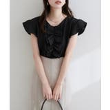 【natural couture】フロントフリルブラウス | NICE CLAUP / OLIVE des OLIVE　OUTLET | 詳細画像13 