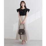 【natural couture】フロントフリルブラウス | NICE CLAUP / OLIVE des OLIVE　OUTLET | 詳細画像15 