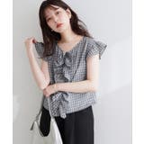 【natural couture】フロントフリルブラウス | NICE CLAUP / OLIVE des OLIVE　OUTLET | 詳細画像17 