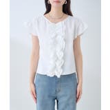 【natural couture】フロントフリルブラウス | NICE CLAUP / OLIVE des OLIVE　OUTLET | 詳細画像21 