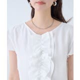 【natural couture】フロントフリルブラウス | NICE CLAUP / OLIVE des OLIVE　OUTLET | 詳細画像24 