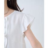 【natural couture】フロントフリルブラウス | NICE CLAUP / OLIVE des OLIVE　OUTLET | 詳細画像25 