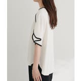 【natural couture】 【WEB限定】ハチワレスリーブ麻調ブラウス | NICE CLAUP / OLIVE des OLIVE OUTLET | 詳細画像4