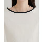 【natural couture】 【WEB限定】ハチワレスリーブ麻調ブラウス | NICE CLAUP / OLIVE des OLIVE OUTLET | 詳細画像7
