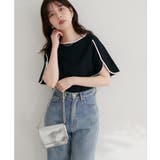 【natural couture】 【WEB限定】ハチワレスリーブ麻調ブラウス | NICE CLAUP / OLIVE des OLIVE OUTLET | 詳細画像16