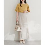 【natural couture】 【WEB限定】ハチワレスリーブ麻調ブラウス | NICE CLAUP / OLIVE des OLIVE OUTLET | 詳細画像24