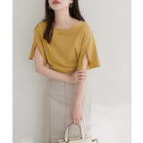 【natural couture】 【WEB限定】ハチワレスリーブ麻調ブラウス | NICE CLAUP / OLIVE des OLIVE OUTLET | 詳細画像26