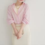 【natural couture】綿麻シアー長袖シャツ | NICE CLAUP / OLIVE des OLIVE　OUTLET | 詳細画像33 