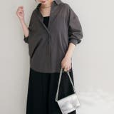 【natural couture】綿麻シアー長袖シャツ | NICE CLAUP / OLIVE des OLIVE　OUTLET | 詳細画像22 