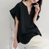 【natural couture】スキッパーフリル袖ブラウス | NICE CLAUP / OLIVE des OLIVE　OUTLET | 詳細画像24 