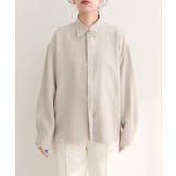 【natural couture】ピーチスキンオーバーサイズシャツ | NICE CLAUP / OLIVE des OLIVE　OUTLET | 詳細画像6 