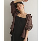 【natural couture】ピーチスキンオーバーサイズシャツ | NICE CLAUP / OLIVE des OLIVE　OUTLET | 詳細画像18 