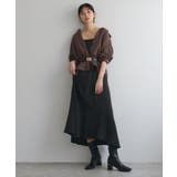 【natural couture】ピーチスキンオーバーサイズシャツ | NICE CLAUP / OLIVE des OLIVE　OUTLET | 詳細画像20 