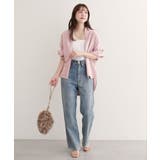 【natural couture】ピーチスキンオーバーサイズシャツ | NICE CLAUP / OLIVE des OLIVE　OUTLET | 詳細画像24 