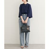 【natural couture】メタルチャーム付き7分袖フレア袖ブラウス | NICE CLAUP / OLIVE des OLIVE　OUTLET | 詳細画像13 