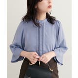 【natural couture】メタルチャーム付き7分袖フレア袖ブラウス | NICE CLAUP / OLIVE des OLIVE　OUTLET | 詳細画像14 