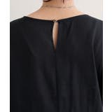 【natural couture】麻レーヨンタック袖ブラウス | NICE CLAUP / OLIVE des OLIVE　OUTLET | 詳細画像14 