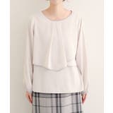 【natural couture】アシメパイピングボウタイブラウス | NICE CLAUP / OLIVE des OLIVE　OUTLET | 詳細画像2 