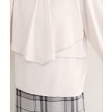 【natural couture】アシメパイピングボウタイブラウス | NICE CLAUP / OLIVE des OLIVE　OUTLET | 詳細画像8 